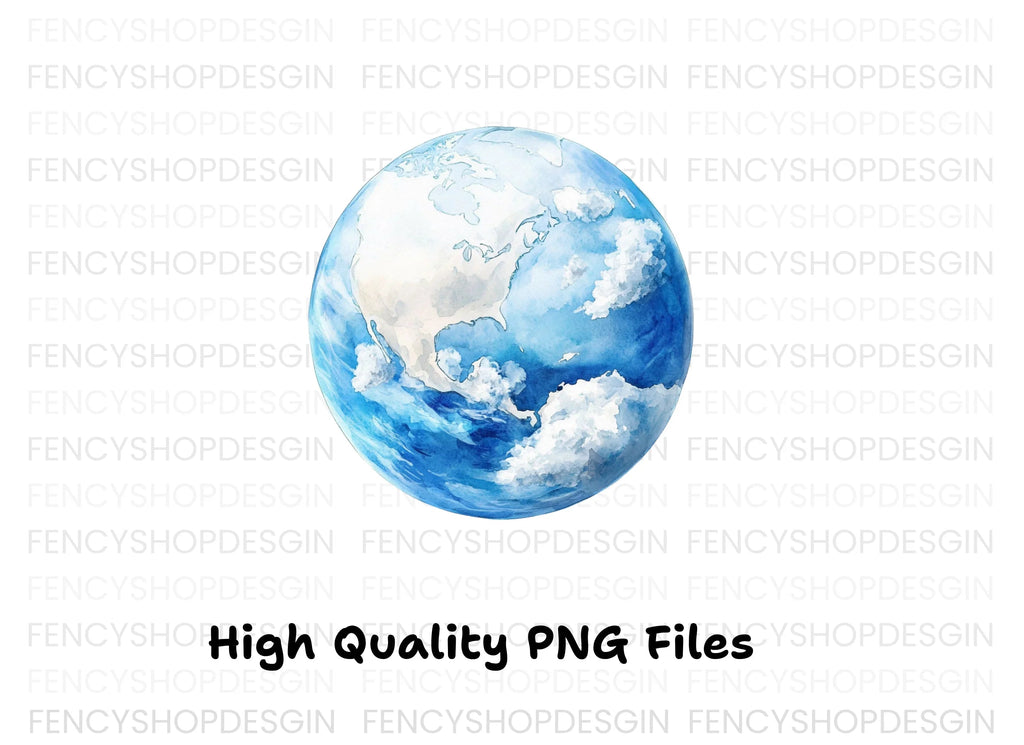 Earth Globes Clipart Bundle