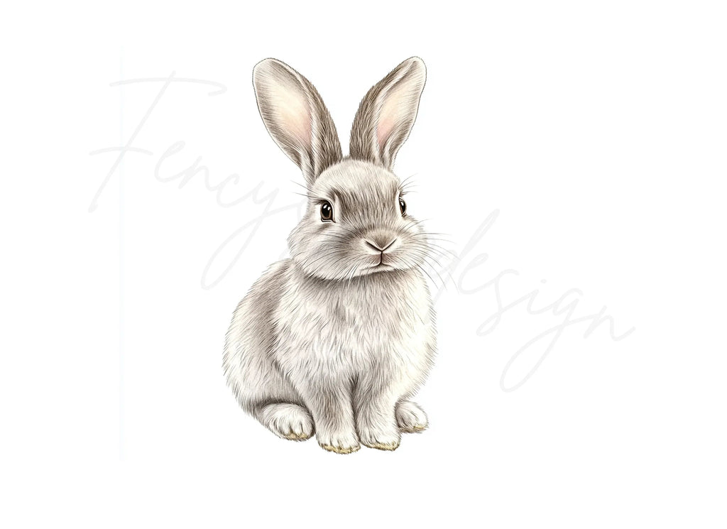 Cute Bunny Clipart Bundle