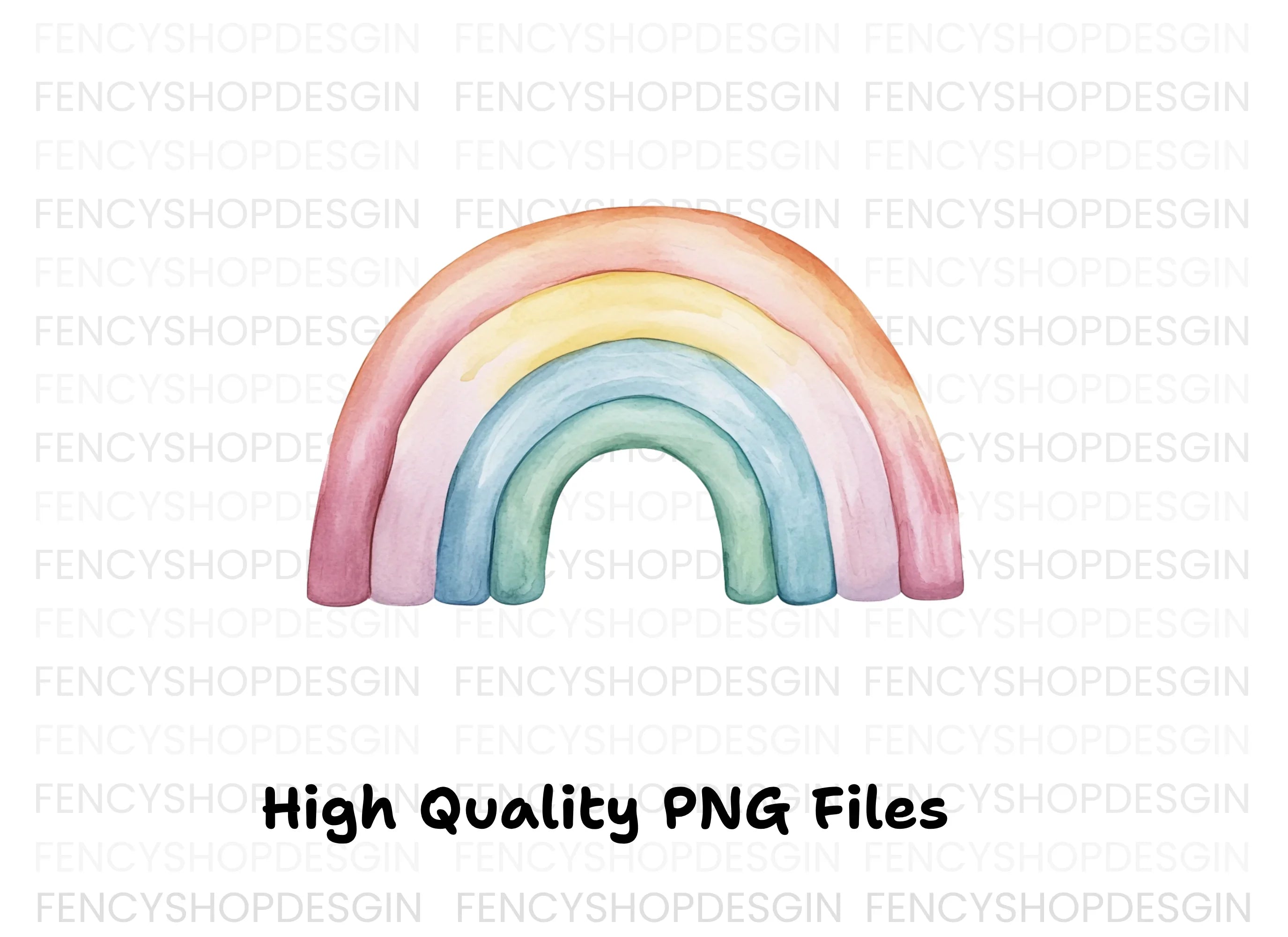 Rainbow Clipart Bundle