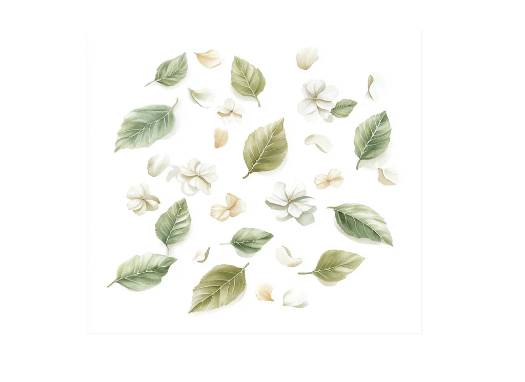Assorted Leaves and Petals Clipart Bundle