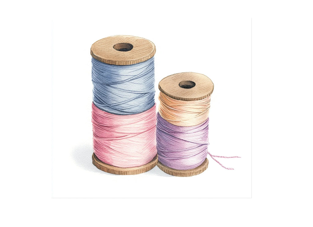 Thread Spools Clipart Bundle