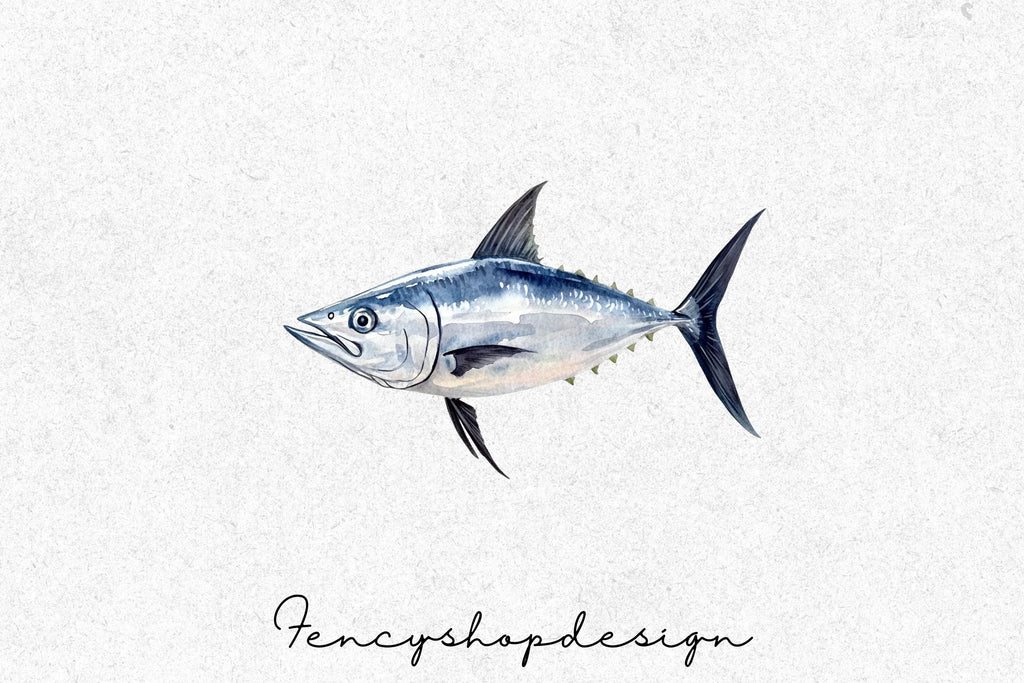 Tuna Fish Clipart Bundle
