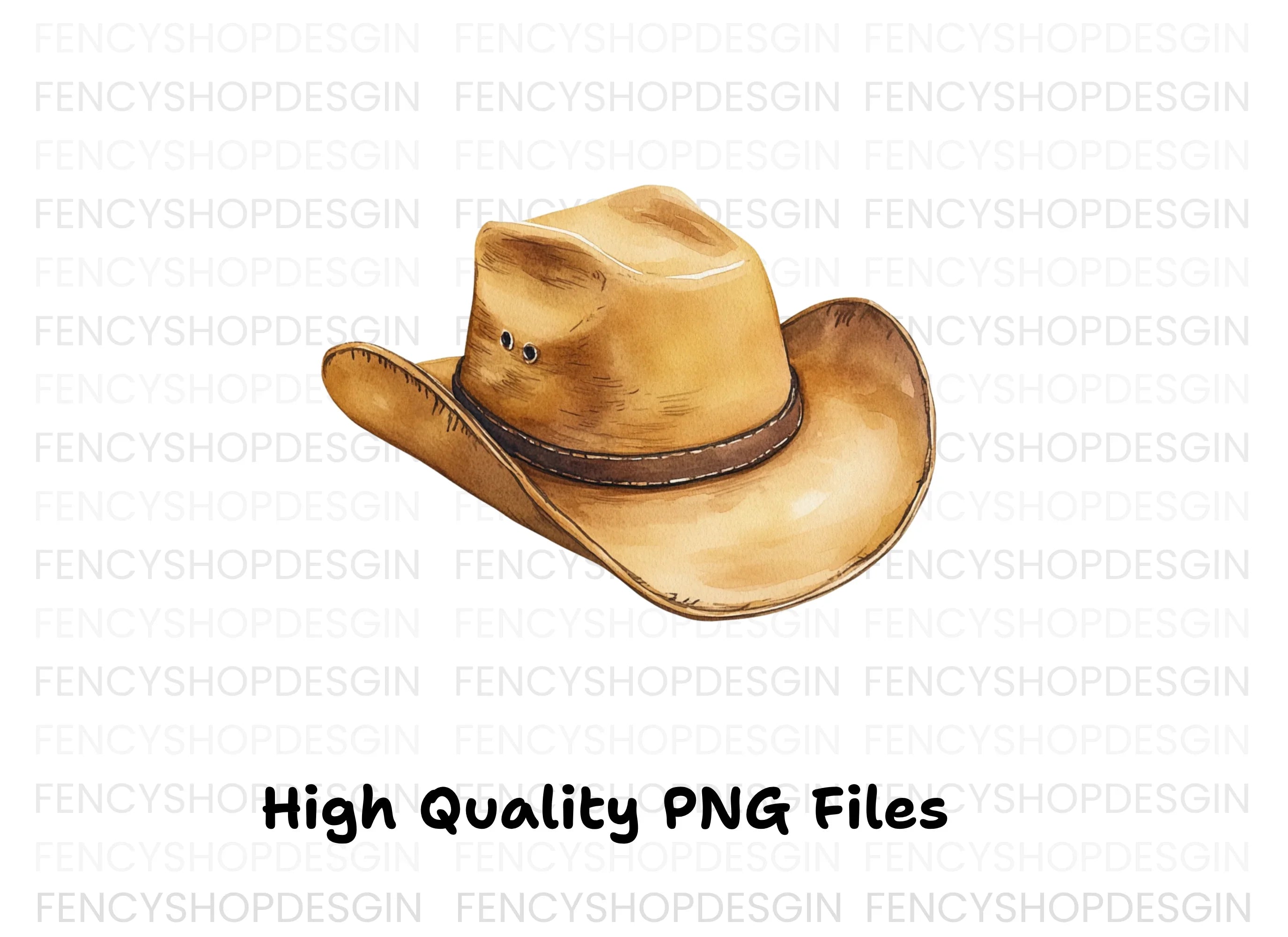Cowboy Hat Clipart Bundle