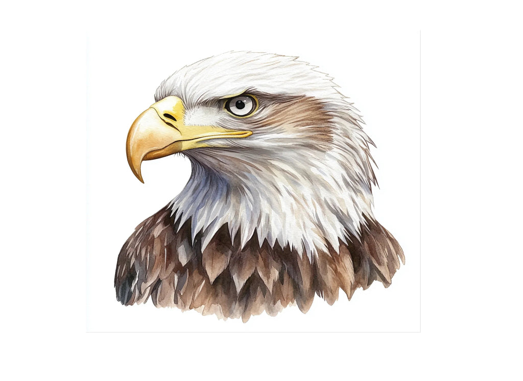 Majestic Eagle Head Clipart Bundle