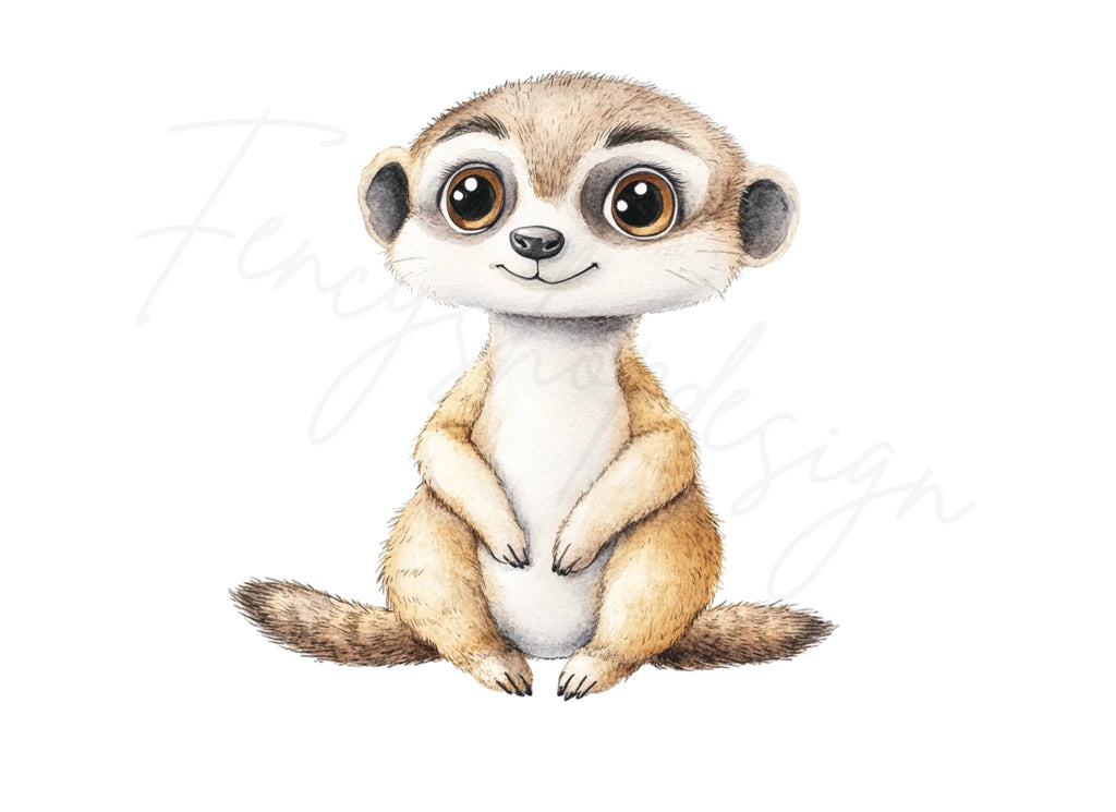Adorable Meerkat Clipart Bundle
