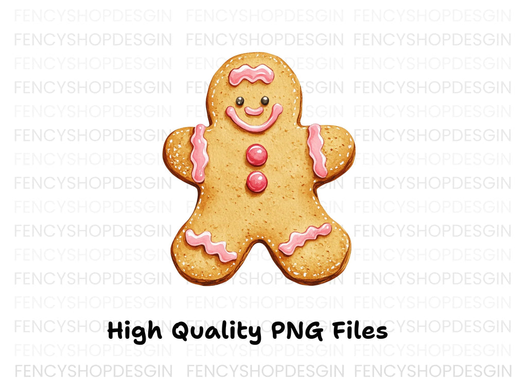 Gingerbread Men Duo Clipart Bundle