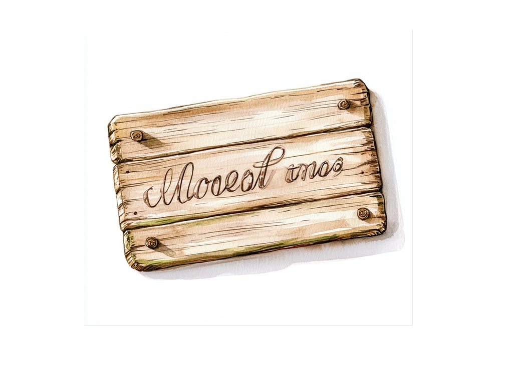 Hand Painted Wooden Boards Clipart Bundle