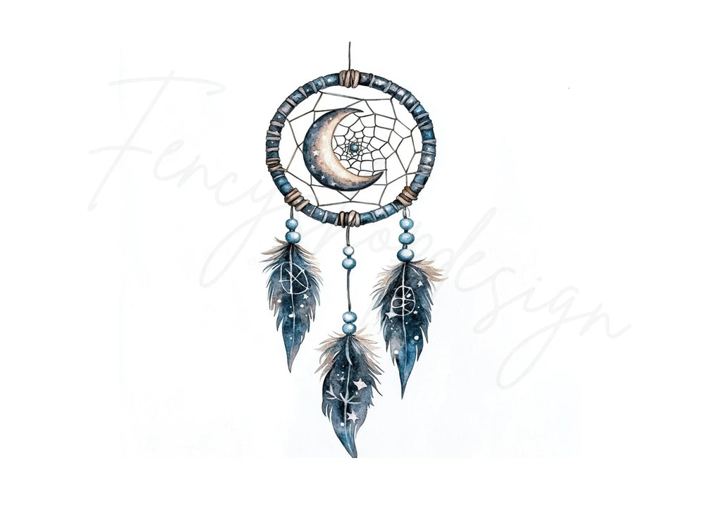 Boho Dreamcatcher Clipart Bundle