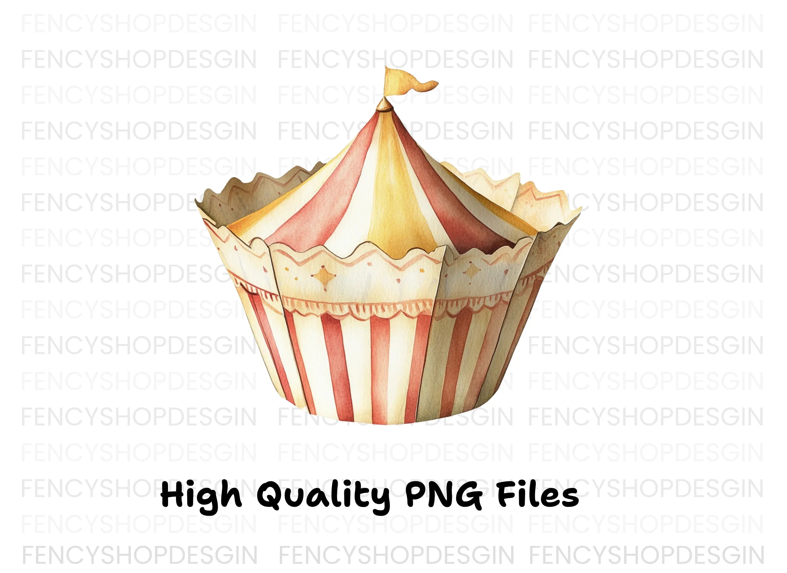 Circus Tent Clipart Bundle