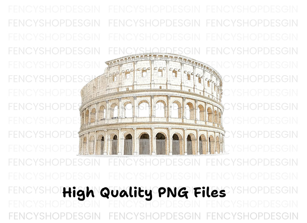 Colosseum Clipart Bundle