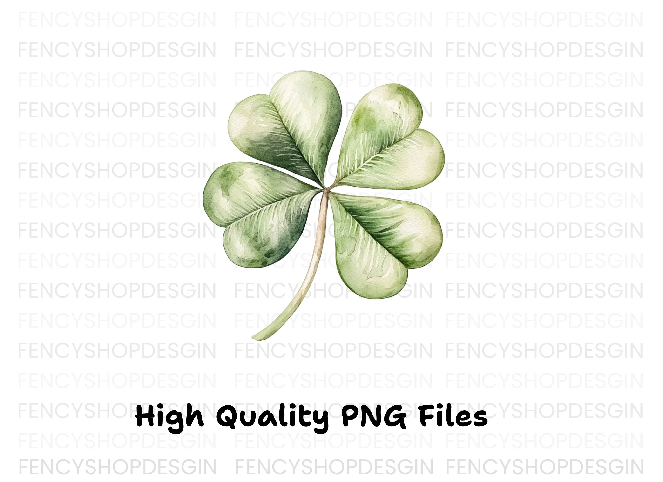 Clover Leaves Clipart Bundle