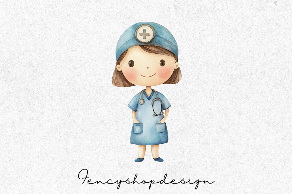 Nurse Clipart Bundle