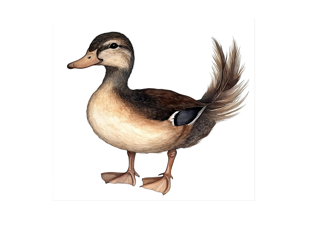 Cute Cartoon Duck Clipart Bundle
