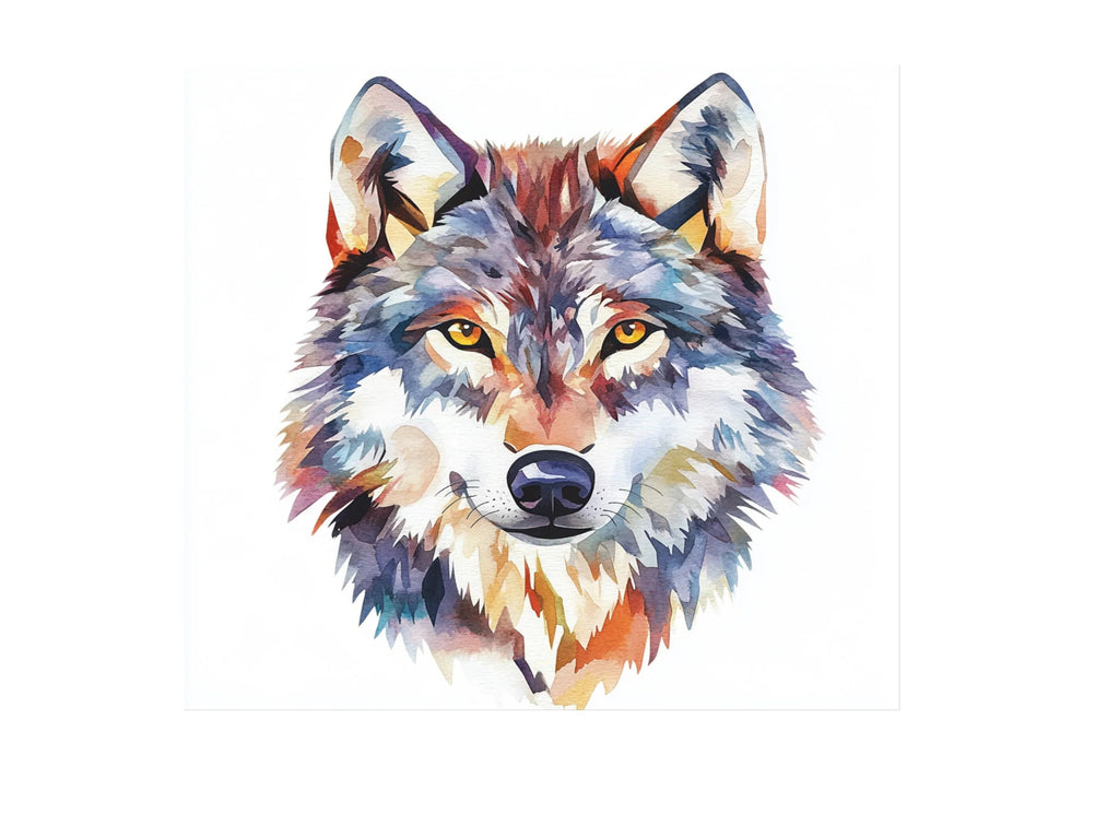 Wolf Head Clipart Bundle