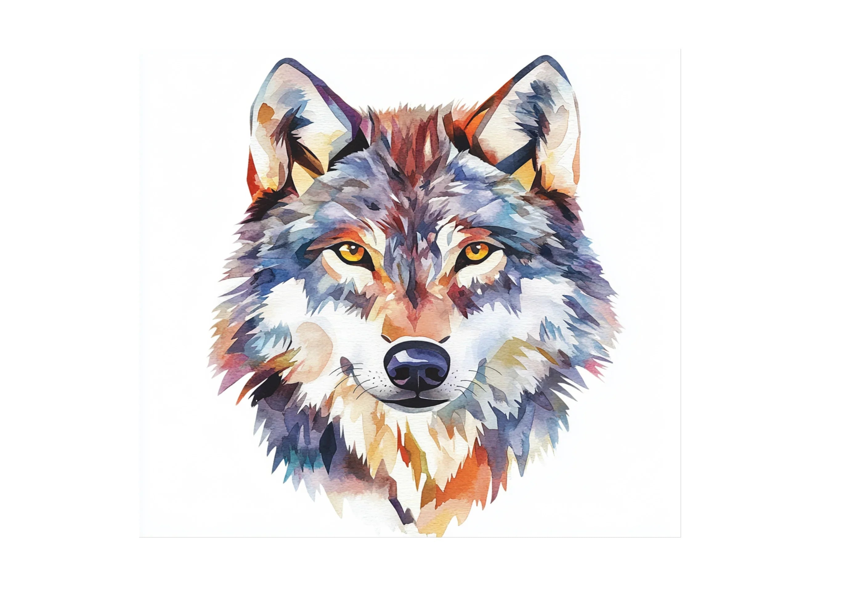 Wolf Head Clipart Bundle