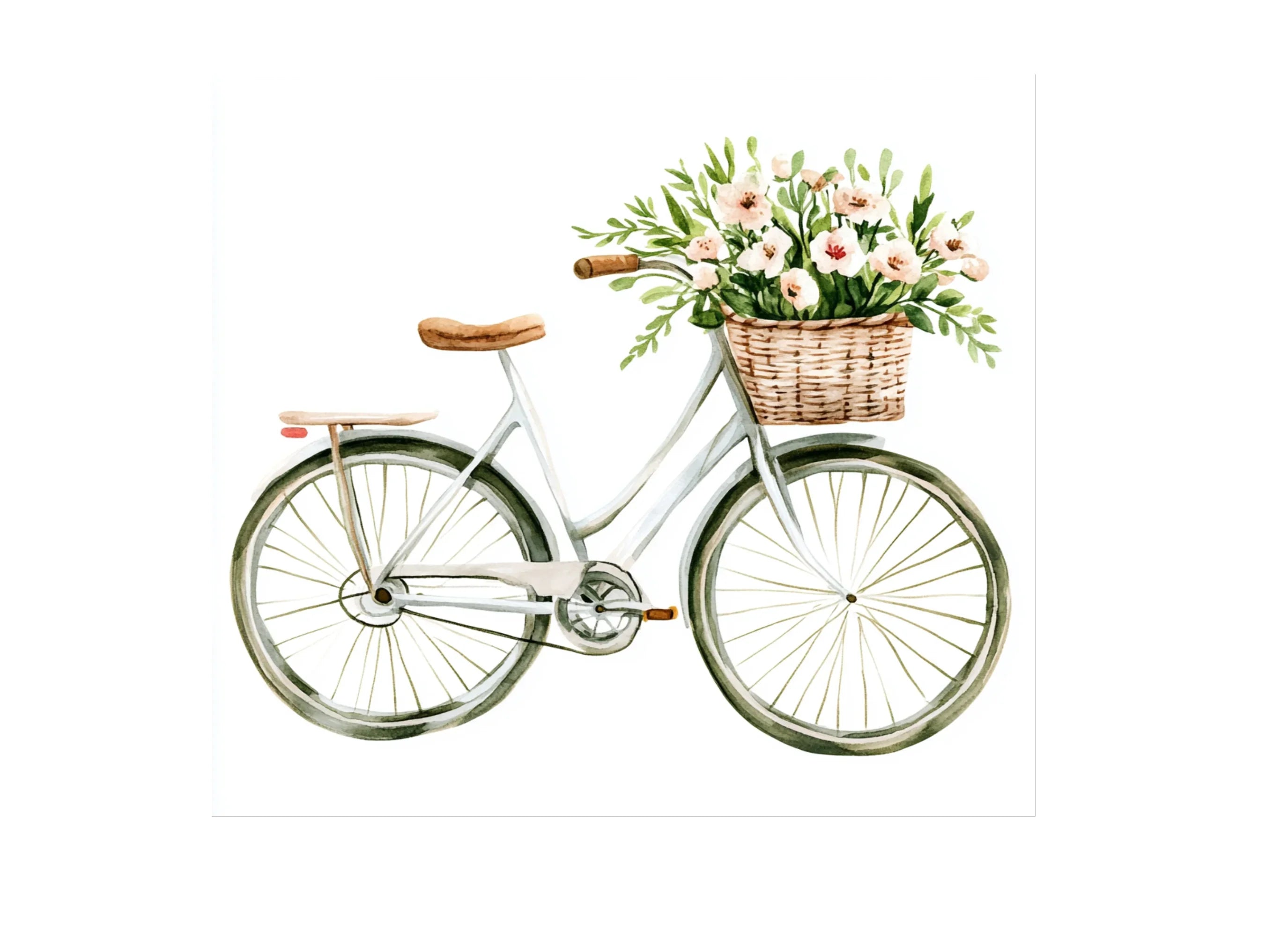 Vintage Bicycle Clipart Bundle
