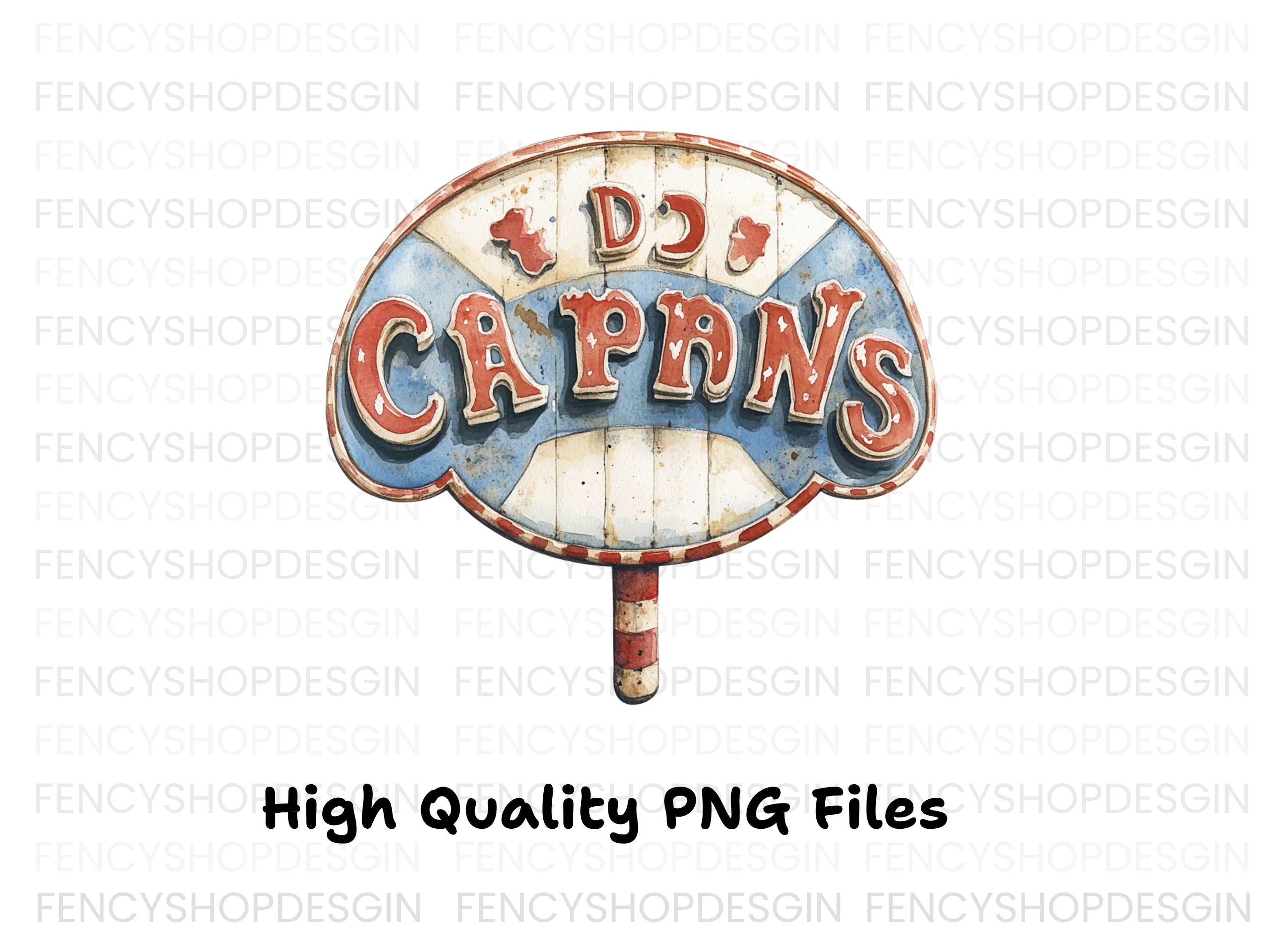 Rustic Carnival Signboard Clipart Bundle