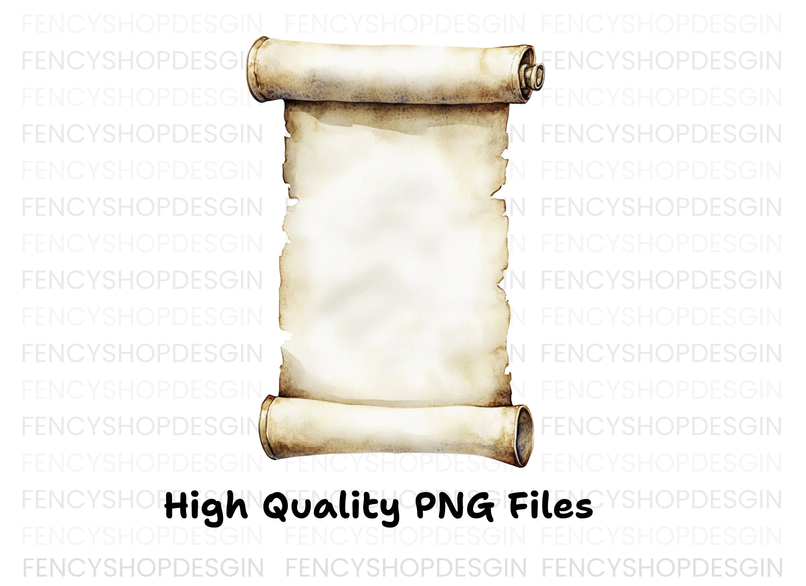 Vintage Scroll Clipart Bundle