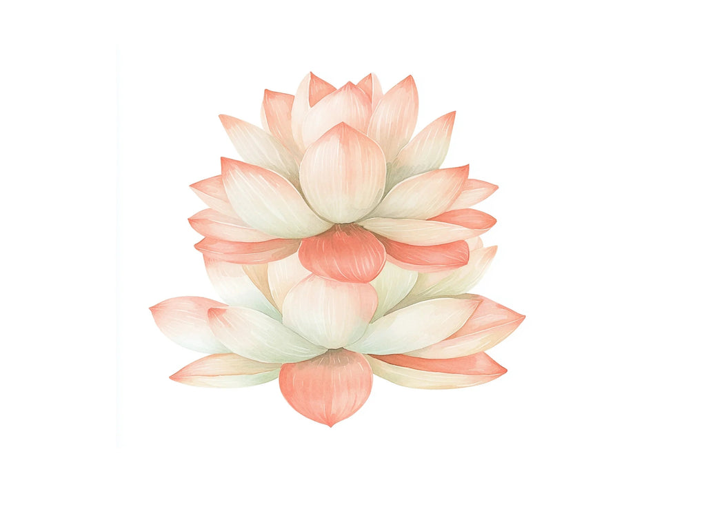 Elegant Lotus Flower Clipart Bundle