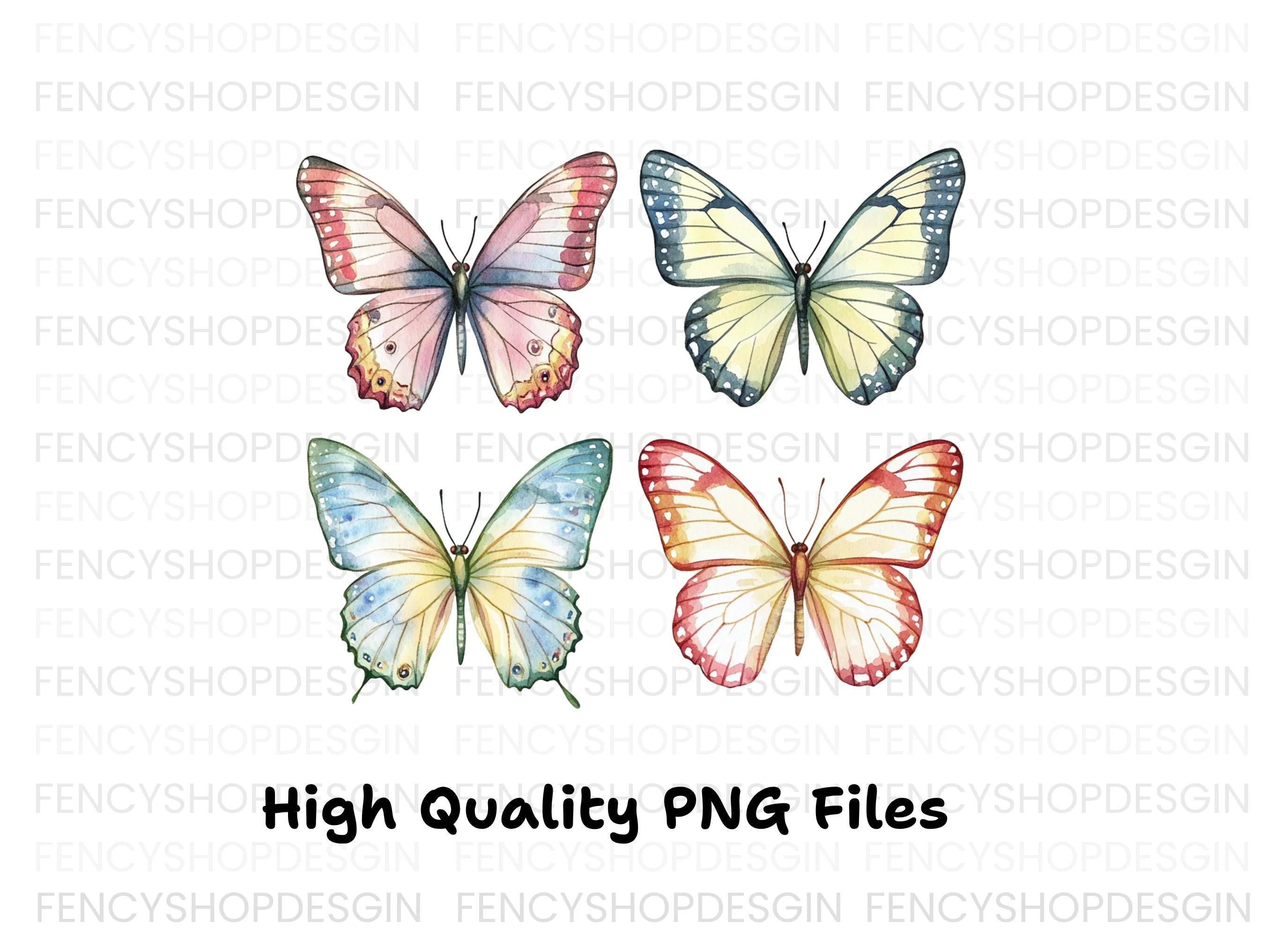 Butterfly Clipart Bundle
