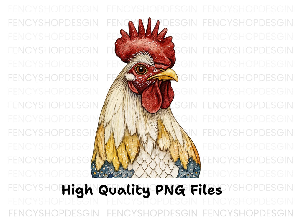 Rooster Clipart Bundle