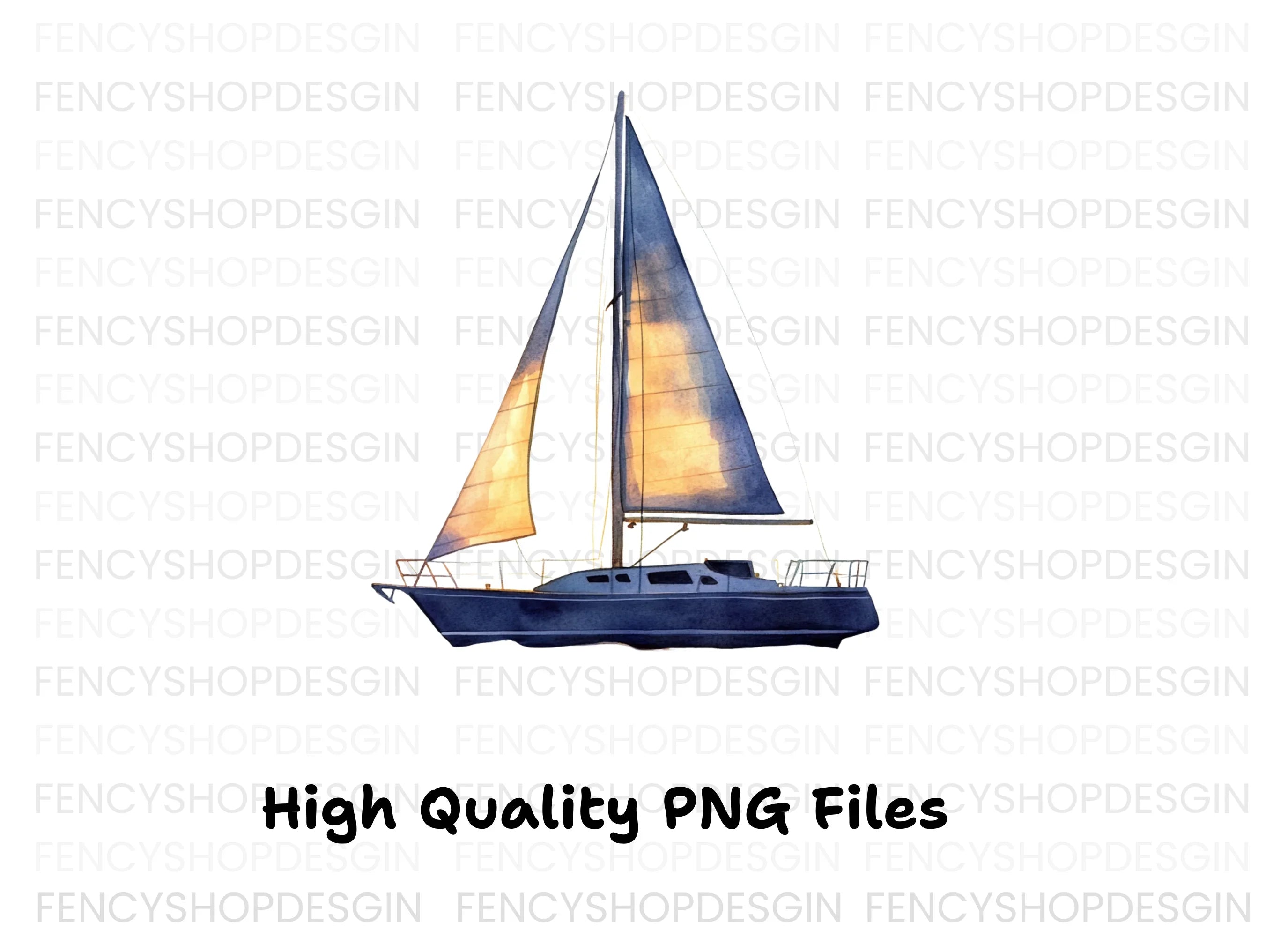 Sailboat Clipart Bundle