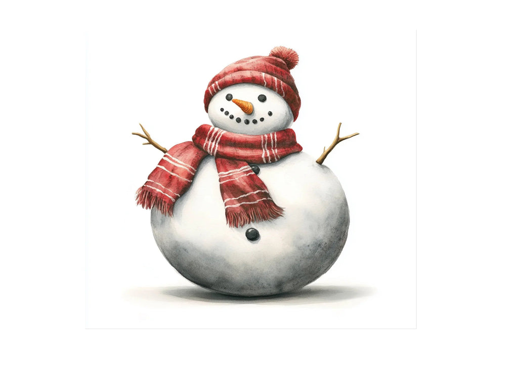 Classic Snowman Clipart Bundle