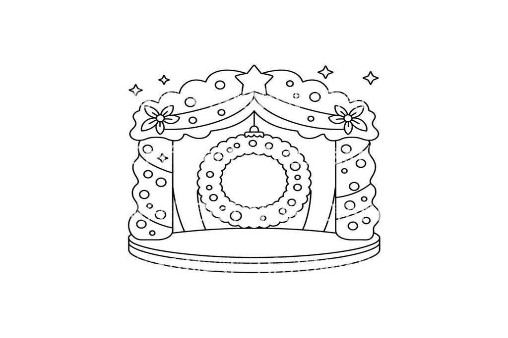Christmas Decorations Coloring Books