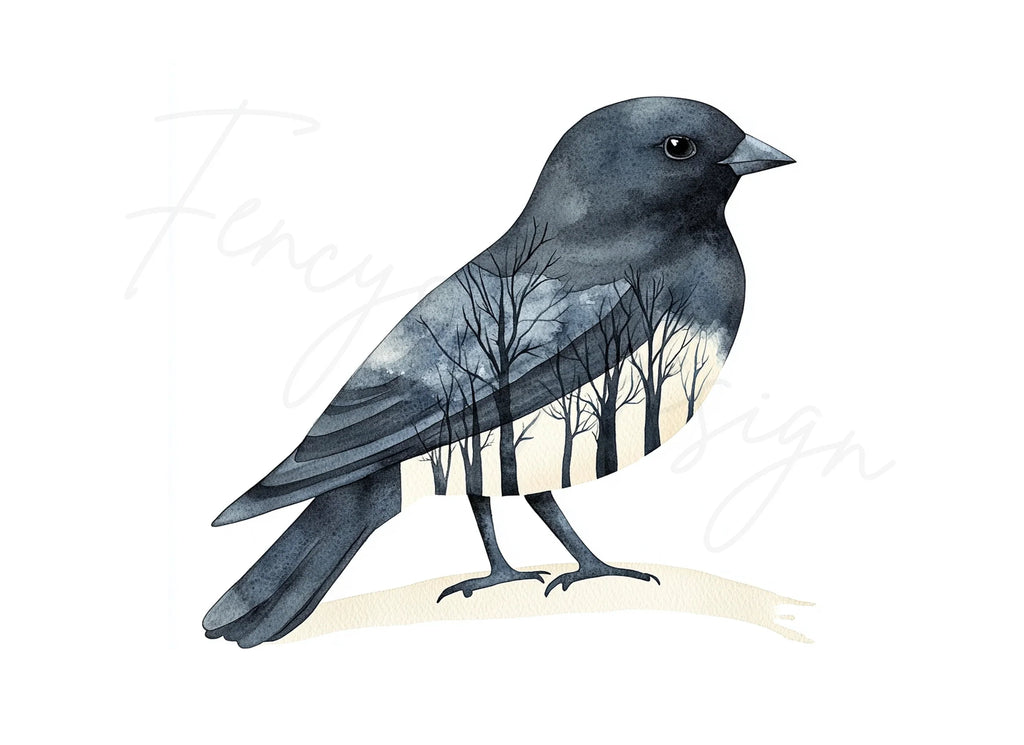 Forest Bird Clipart Bundle