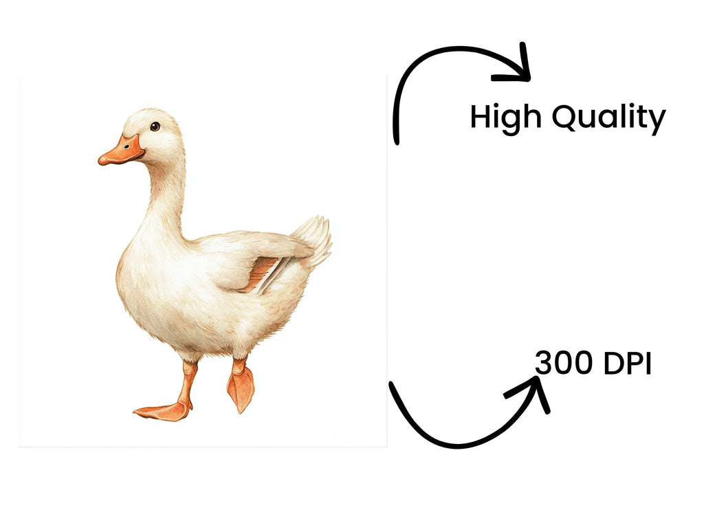 Walking Duck Clipart Bundle