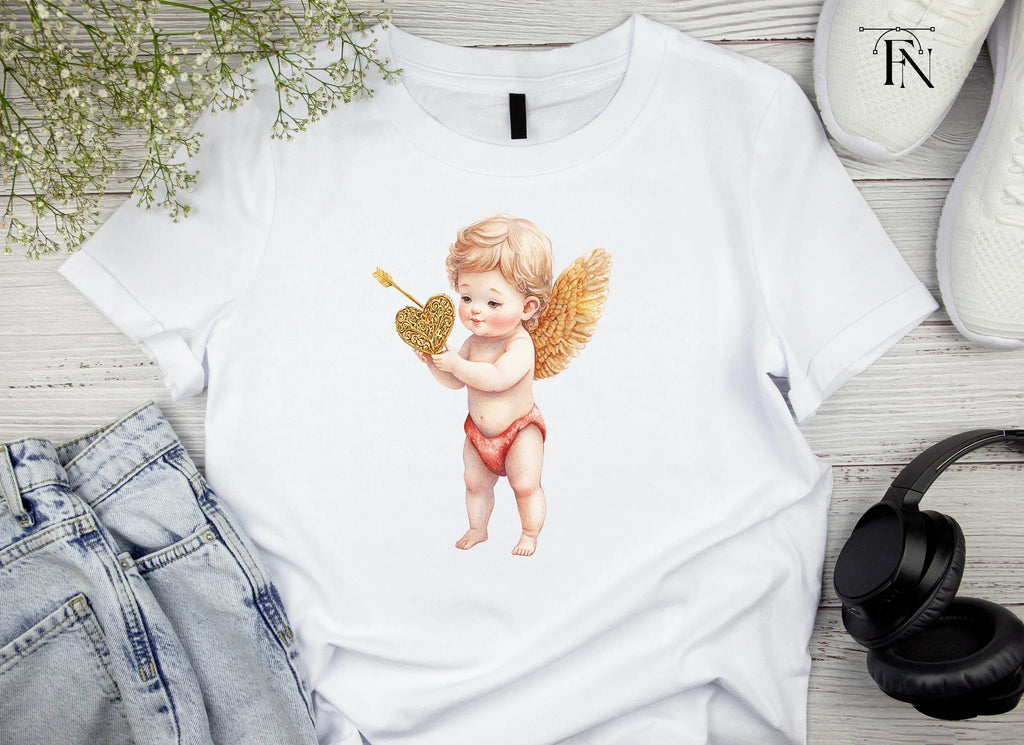 Cute Cupid Valentine Day Clipart Bundle