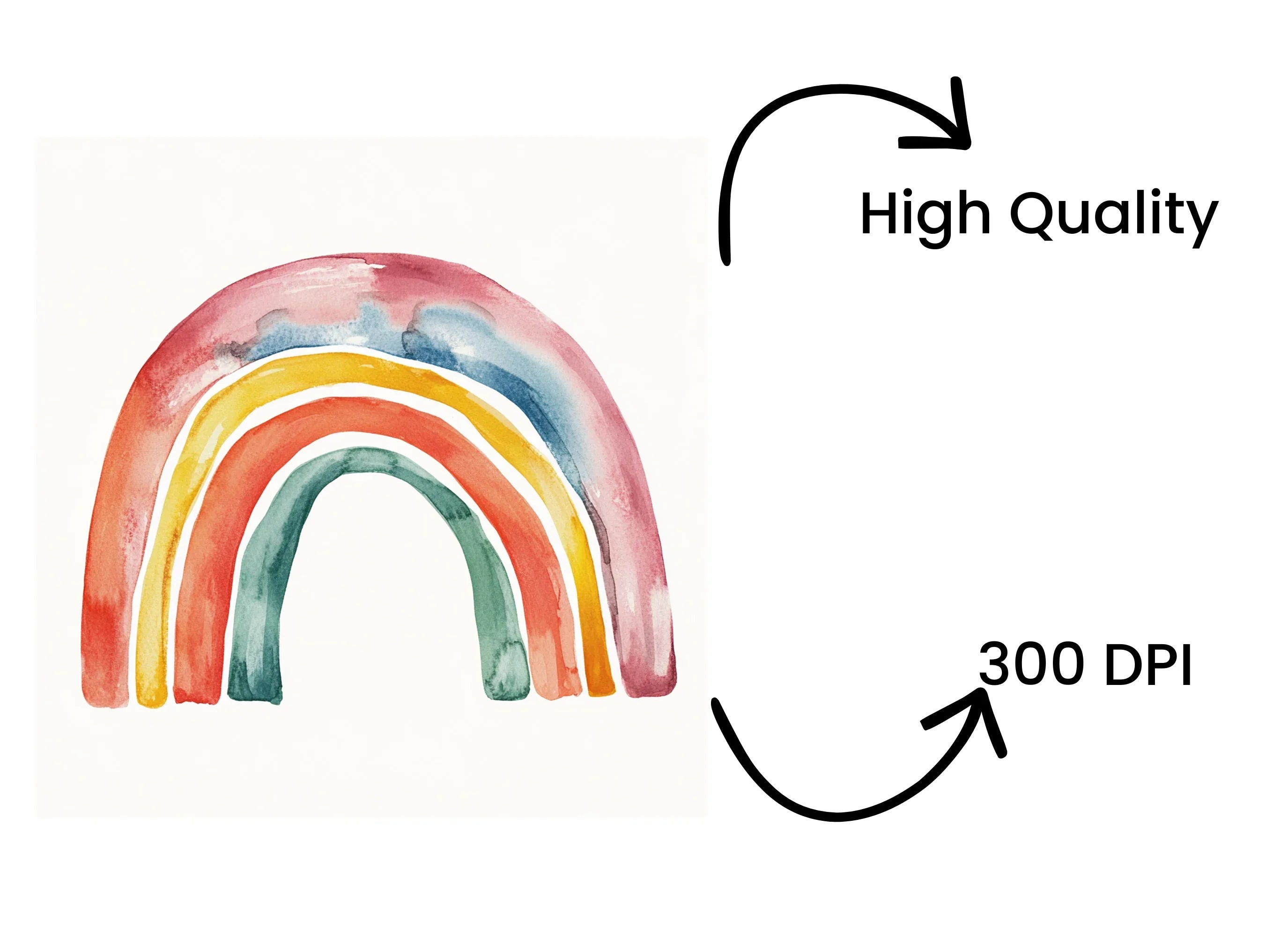 Rainbow Clipart Bundle