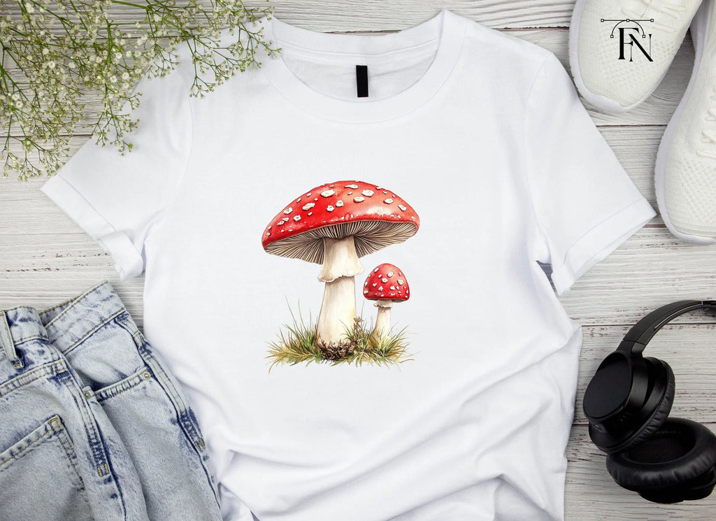 Fly Agaric Mushrooms Clipart Bundle