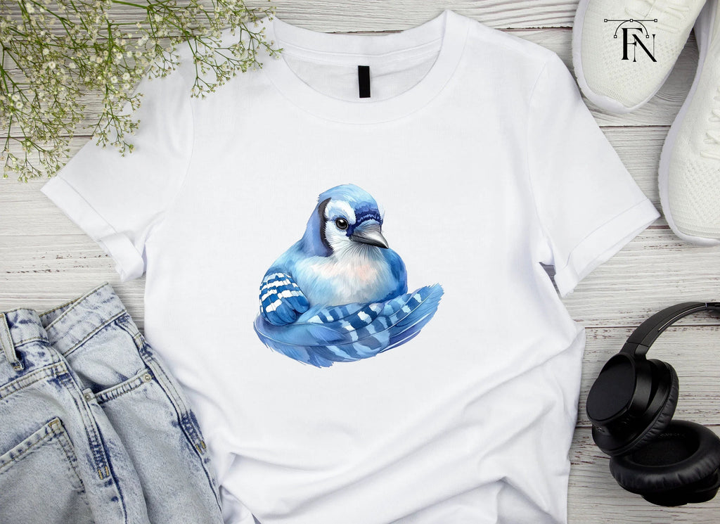 Cute Blue Jay Bird Clipart Bundle