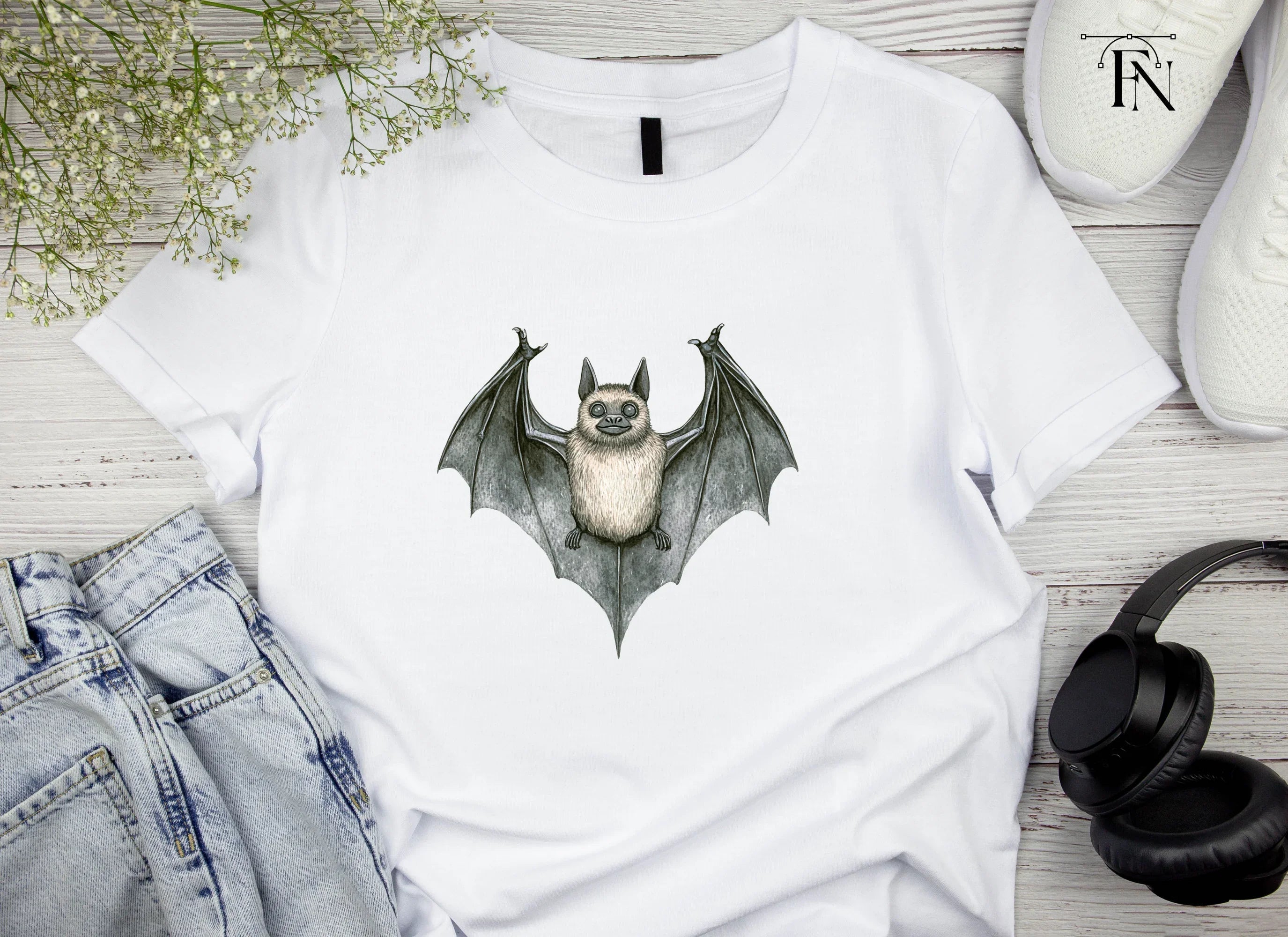 Cute Bat Clipart Bundle