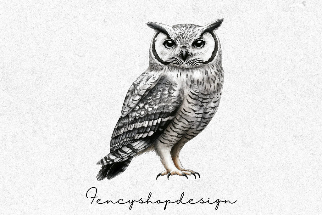 Cute Owl Clipart Bundle
