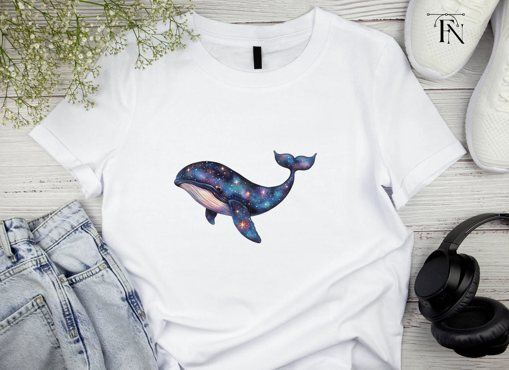Whale Galaxy Clipart Bundle