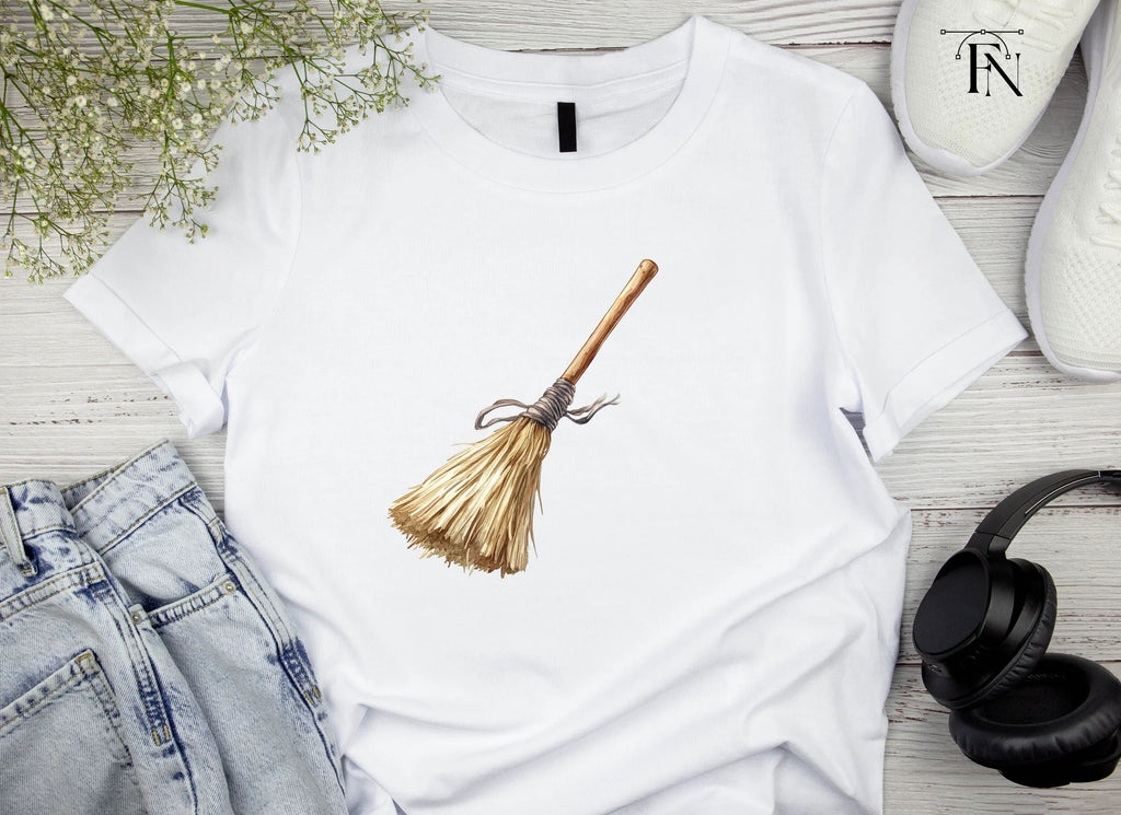 Rustic Broomstick Clipart Bundle