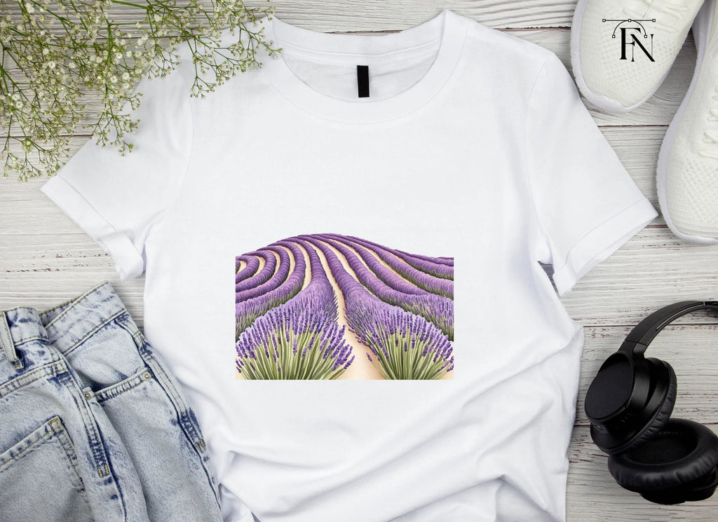 Stunning Lavender Field Clipart Bundle