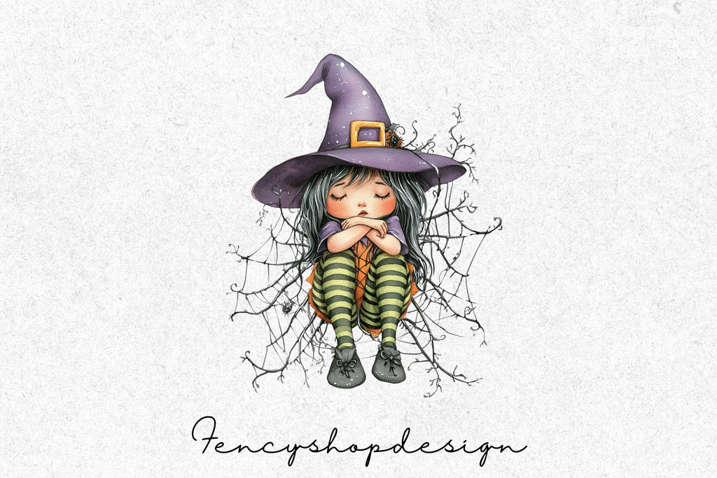 Whimsical Witchy Charm Clipart Bundle