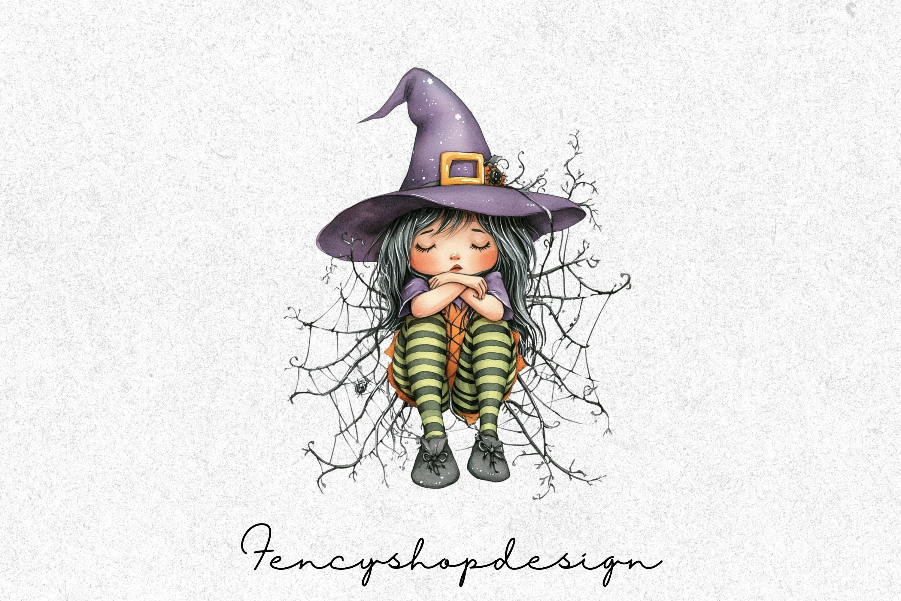 Whimsical Witchy Charm Clipart Bundle