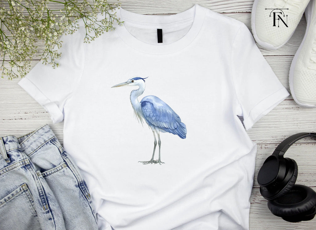 Elegant Heron Bird Clipart Bundle