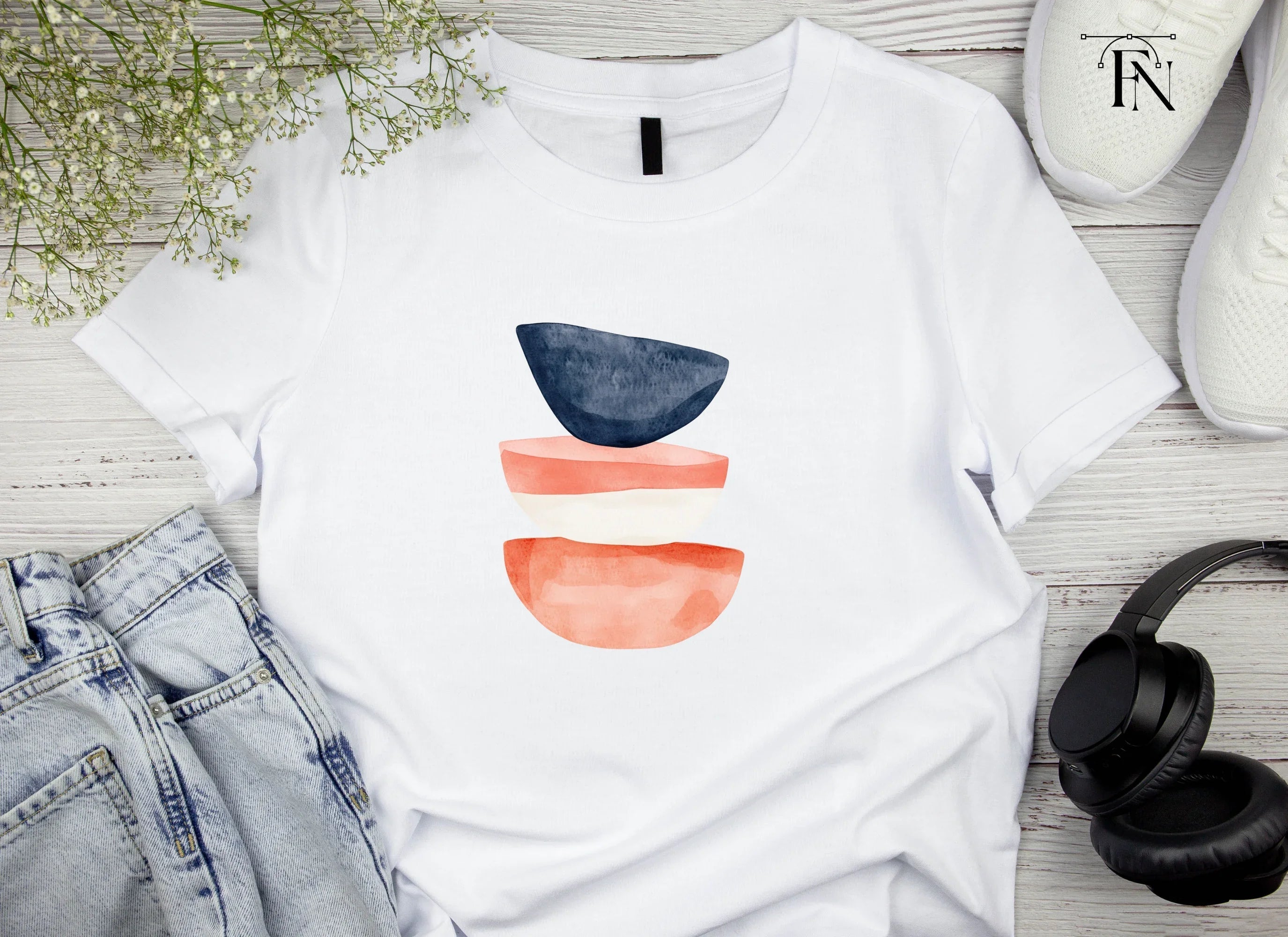 Abstract Shapes Clipart Bundle