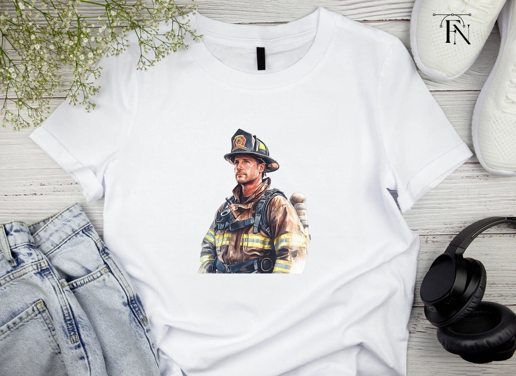 Diverse Firefighter Clipart Bundle