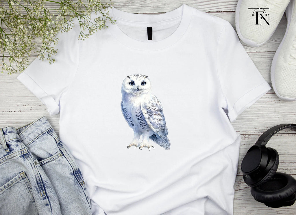 Snowy Owl Clipart Bundle
