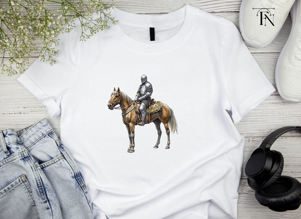 Medieval Knights on Horseback Clipart Bundle
