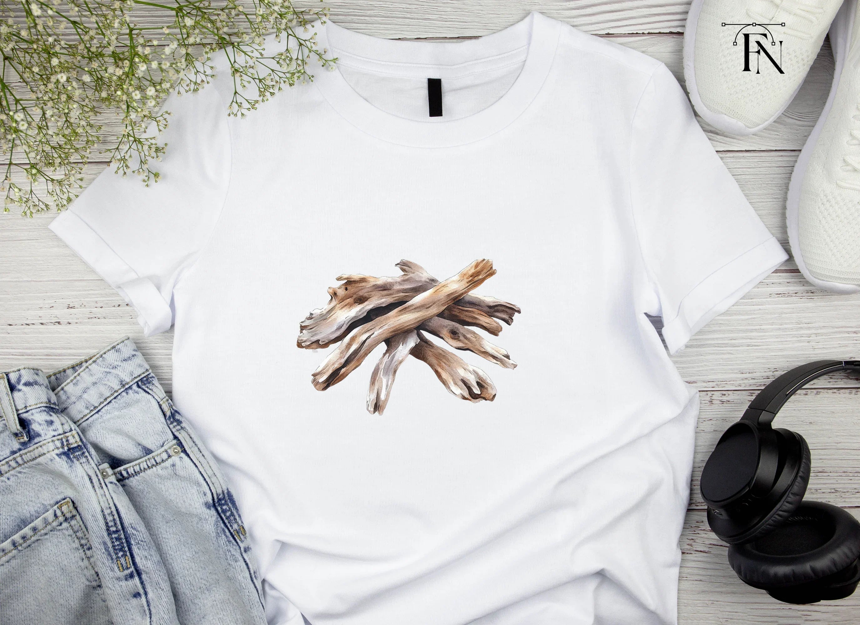 Driftwood Clipart Bundle