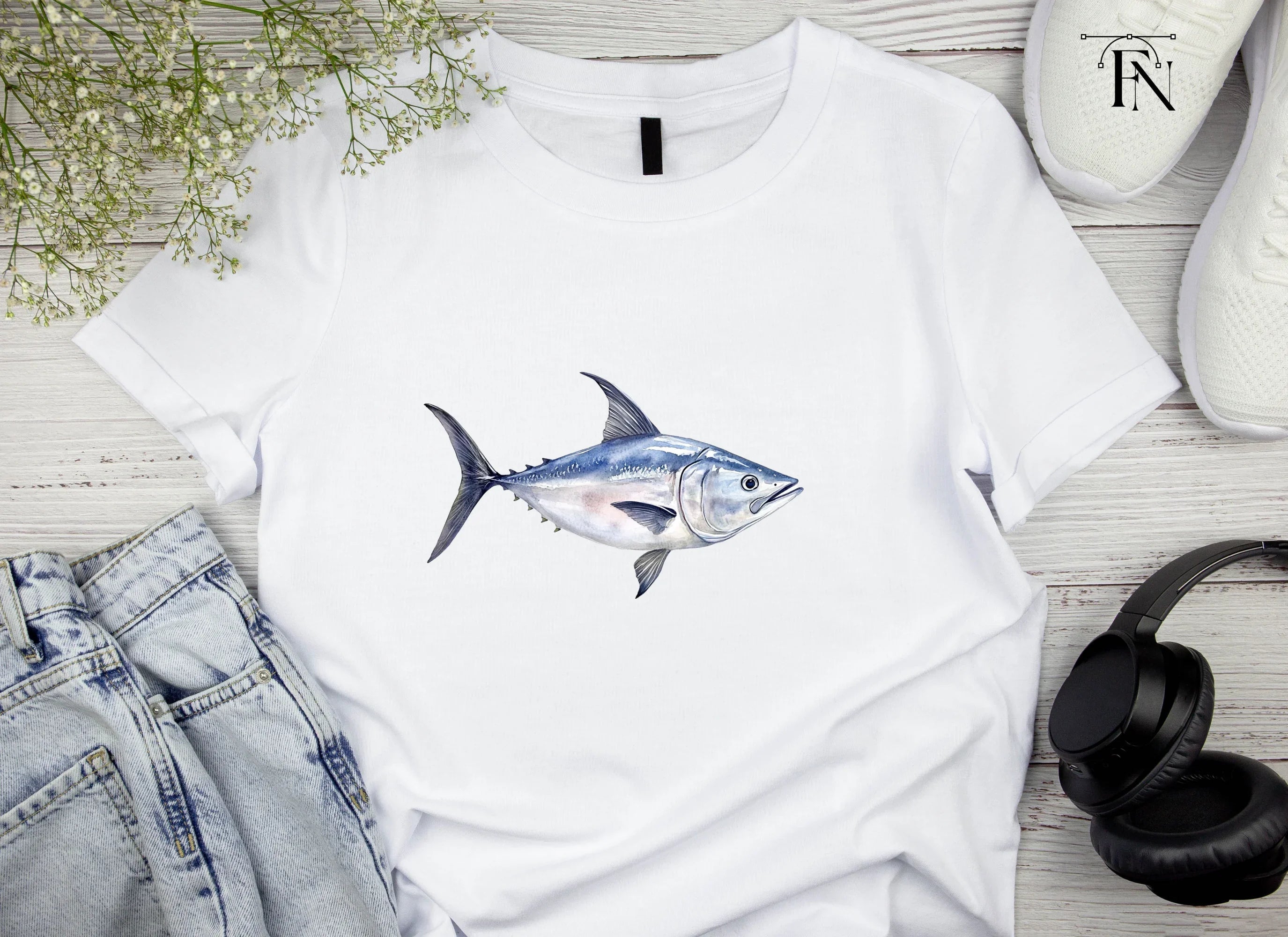 Tuna Fish Clipart Bundle