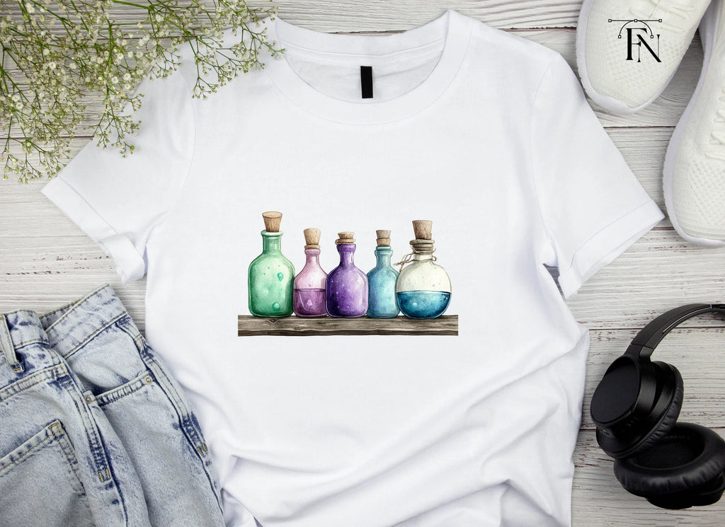 Potion Bottles Clipart Bundle