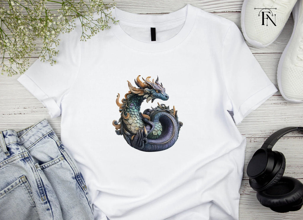 Majestic Eastern Dragon Clipart Bundle